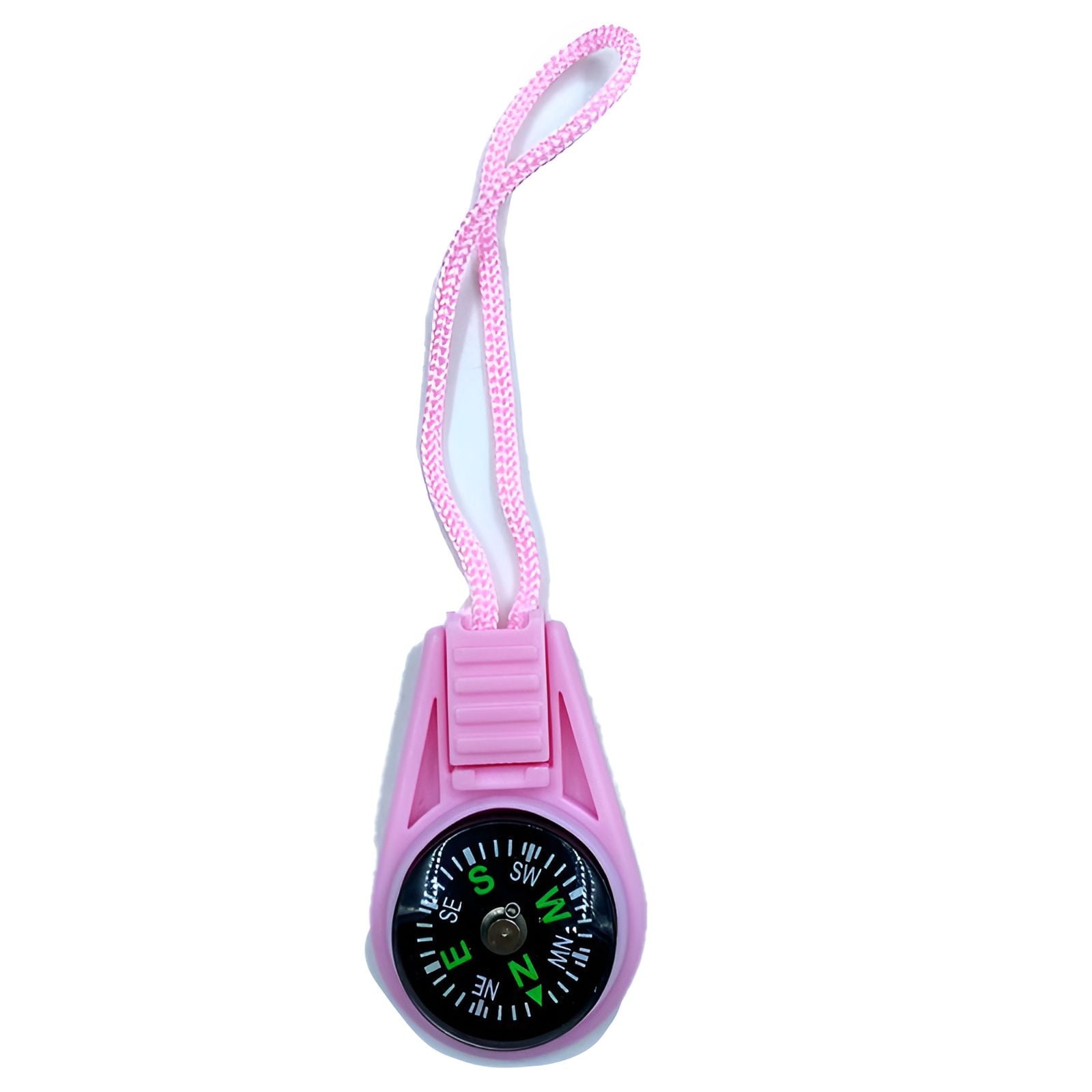 GJX Compass Hiking Survival,Easy to Clean Compass for Kids,Easy to Carry Military Gear,Pink